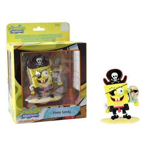 SpongeBob SquarePants Pirate SpongeBob Mini-Figure World Series 1 Mini-Figure